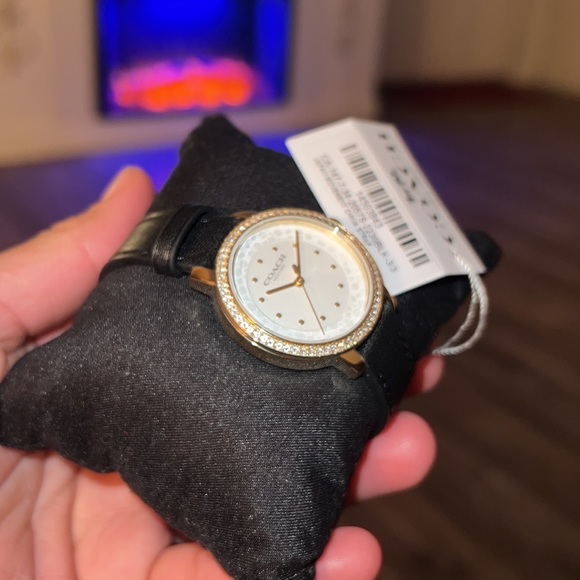 coach watch black leather - Picture 6 of 10